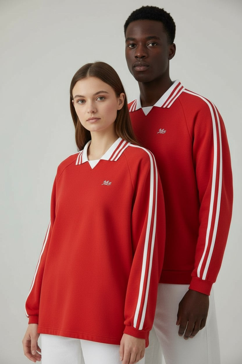 383 Basic Collar Sweatshirt